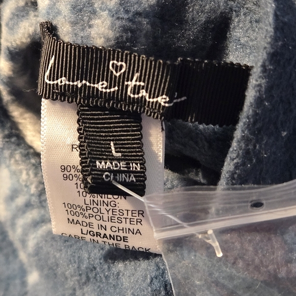 Love Tree Women's L Reversible Wide Wale Corduroy and Flannel Shacket Pockets - Picture 15 of 16